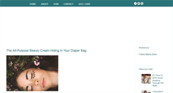Desktop Screenshot of mamabeanparenting.com